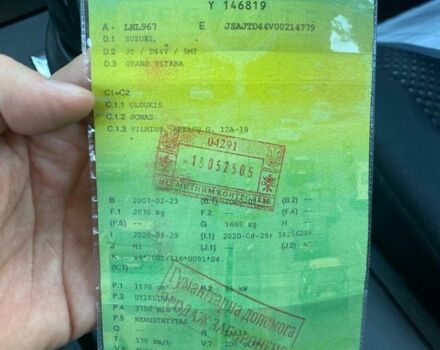 Зеленый Сузуки Гранд Витара, объемом двигателя 1.9 л и пробегом 326 тыс. км за 5000 $, фото 8 на Automoto.ua