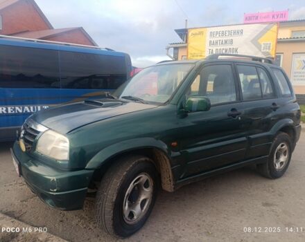 Зеленый Сузуки Гранд Витара, объемом двигателя 2 л и пробегом 268 тыс. км за 2900 $, фото 1 на Automoto.ua