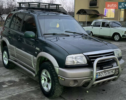 Зеленый Сузуки Гранд Витара, объемом двигателя 2.5 л и пробегом 168 тыс. км за 4600 $, фото 1 на Automoto.ua