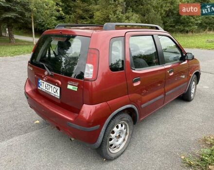 Красный Сузуки Игнис, объемом двигателя 1.3 л и пробегом 180 тыс. км за 4500 $, фото 2 на Automoto.ua