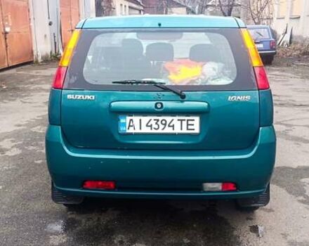 Зелений Сузукі Ігніс, об'ємом двигуна 1.33 л та пробігом 237 тис. км за 3200 $, фото 4 на Automoto.ua
