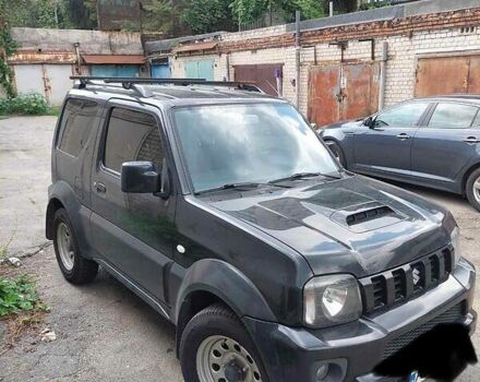 Черный Сузуки Джимни, объемом двигателя 1.3 л и пробегом 60 тыс. км за 13000 $, фото 1 на Automoto.ua
