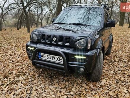 Черный Сузуки Джимни, объемом двигателя 1.33 л и пробегом 148 тыс. км за 8500 $, фото 1 на Automoto.ua