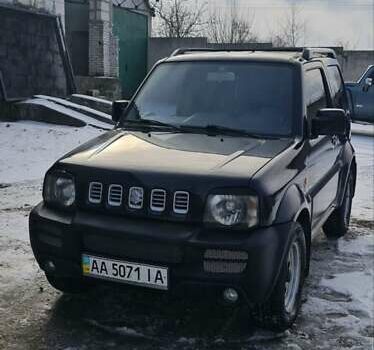 Чорний Сузукі Джімні, об'ємом двигуна 1.3 л та пробігом 224 тис. км за 7200 $, фото 1 на Automoto.ua