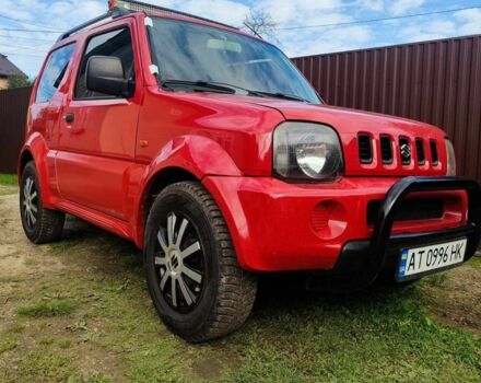 Красный Сузуки Джимни, объемом двигателя 1.3 л и пробегом 205 тыс. км за 5900 $, фото 1 на Automoto.ua