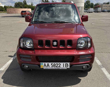 Красный Сузуки Джимни, объемом двигателя 1.33 л и пробегом 134 тыс. км за 9200 $, фото 2 на Automoto.ua