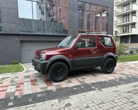 Красный Сузуки Джимни, объемом двигателя 1.3 л и пробегом 174 тыс. км за 8500 $, фото 1 на Automoto.ua