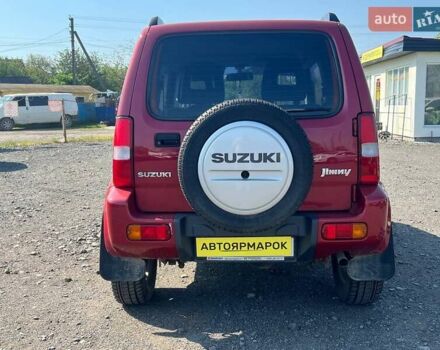 Сузуки Джимни 2008 в Ужгороде на Automoto.ua Красный Сузуки Джимни, объемом двигателя 1.3 л и пробегом 190 тыс. км за 7990 $, фото 3 на Automoto.ua