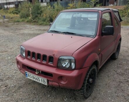 Красный Сузуки Джимни, объемом двигателя 1.3 л и пробегом 185 тыс. км за 6100 $, фото 1 на Automoto.ua