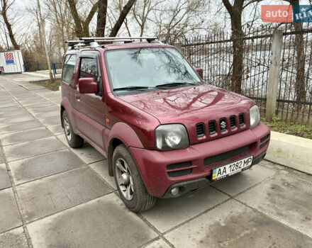 Червоний Сузукі Джімні, об'ємом двигуна 1.33 л та пробігом 114 тис. км за 9500 $, фото 1 на Automoto.ua