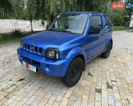 Синий Сузуки Джимни, объемом двигателя 1.3 л и пробегом 130 тыс. км за 8900 $, фото 1 на Automoto.ua