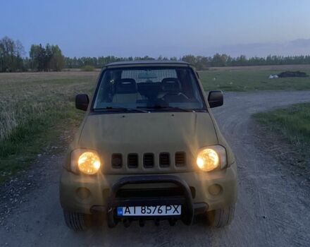 Зеленый Сузуки Джимни, объемом двигателя 1.3 л и пробегом 186 тыс. км за 6100 $, фото 1 на Automoto.ua