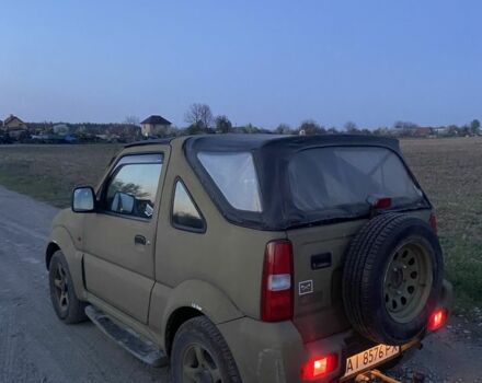 Зеленый Сузуки Джимни, объемом двигателя 1.3 л и пробегом 186 тыс. км за 6100 $, фото 4 на Automoto.ua