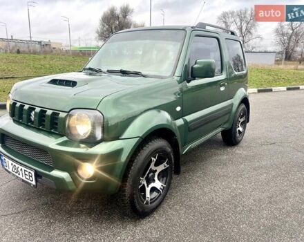 Зеленый Сузуки Джимни, объемом двигателя 1.33 л и пробегом 112 тыс. км за 12500 $, фото 1 на Automoto.ua