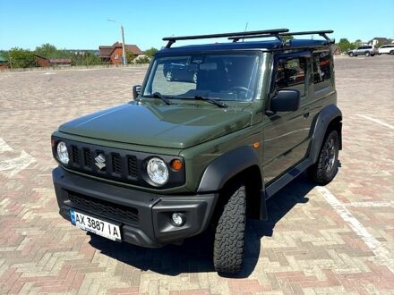 Сузукі Джімні 2021 у Харкові на Automoto.ua Зелений Сузукі Джімні, об'ємом двигуна 1.5 л та пробігом 66 тис. км за 21300 $, фото 1 на Automoto.ua