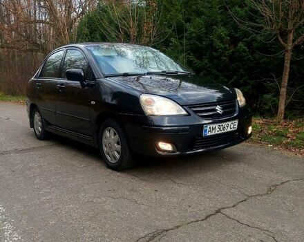 Черный Сузуки Лиана, объемом двигателя 1.6 л и пробегом 218 тыс. км за 5200 $, фото 1 на Automoto.ua