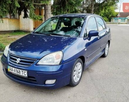Синий Сузуки Лиана, объемом двигателя 1.59 л и пробегом 258 тыс. км за 3950 $, фото 1 на Automoto.ua