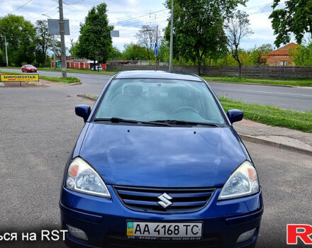 Синий Сузуки Лиана, объемом двигателя 1.6 л и пробегом 250 тыс. км за 4500 $, фото 1 на Automoto.ua