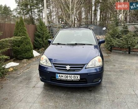 Синий Сузуки Лиана, объемом двигателя 1.4 л и пробегом 158 тыс. км за 4800 $, фото 3 на Automoto.ua