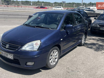 Сузукі Ліана 2007 у Києві на Automoto.ua Синій Сузукі Ліана, об'ємом двигуна 1.59 л та пробігом 182 тис. км за 4900 $, фото 1 на Automoto.ua