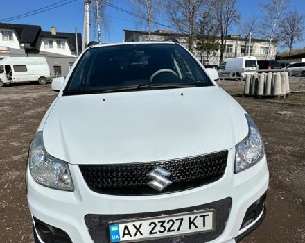 Белый Сузуки СХ4, объемом двигателя 1.6 л и пробегом 124 тыс. км за 8600 $, фото 1 на Automoto.ua