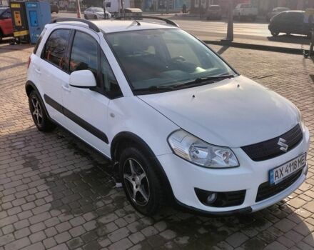 Белый Сузуки СХ4, объемом двигателя 1.6 л и пробегом 115 тыс. км за 7000 $, фото 1 на Automoto.ua