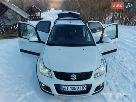 Белый Сузуки СХ4, объемом двигателя 1.6 л и пробегом 193 тыс. км за 8300 $, фото 1 на Automoto.ua