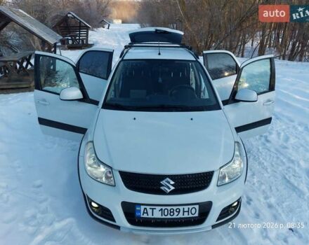 Белый Сузуки СХ4, объемом двигателя 1.6 л и пробегом 193 тыс. км за 9300 $, фото 1 на Automoto.ua