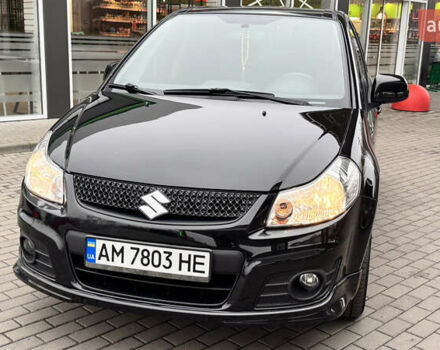 Чорний Сузукі СХ4, об'ємом двигуна 2 л та пробігом 240 тис. км за 6950 $, фото 1 на Automoto.ua