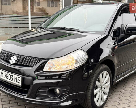 Чорний Сузукі СХ4, об'ємом двигуна 2 л та пробігом 240 тис. км за 6950 $, фото 2 на Automoto.ua