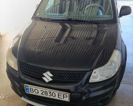 Черный Сузуки СХ4, объемом двигателя 1.6 л и пробегом 248 тыс. км за 8300 $, фото 4 на Automoto.ua