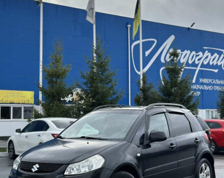 Черный Сузуки СХ4, объемом двигателя 1.59 л и пробегом 211 тыс. км за 7700 $, фото 1 на Automoto.ua