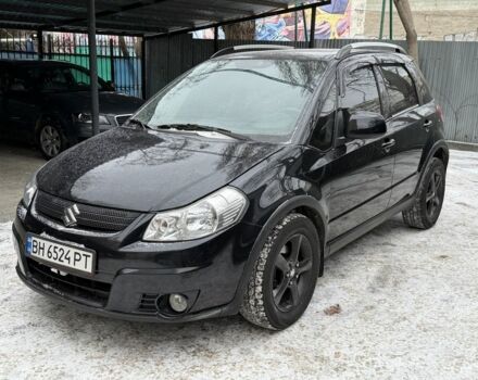 Черный Сузуки СХ4, объемом двигателя 2 л и пробегом 156 тыс. км за 5950 $, фото 1 на Automoto.ua
