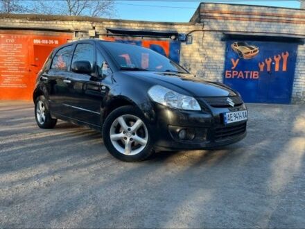 Черный Сузуки СХ4, объемом двигателя 1.9 л и пробегом 198 тыс. км за 5150 $, фото 1 на Automoto.ua
