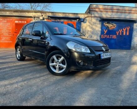 Черный Сузуки СХ4, объемом двигателя 1.9 л и пробегом 198 тыс. км за 5150 $, фото 1 на Automoto.ua