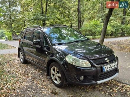 Черный Сузуки СХ4, объемом двигателя 1.6 л и пробегом 137 тыс. км за 8000 $, фото 1 на Automoto.ua