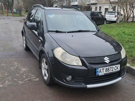 Черный Сузуки СХ4, объемом двигателя 1.59 л и пробегом 265 тыс. км за 6500 $, фото 1 на Automoto.ua