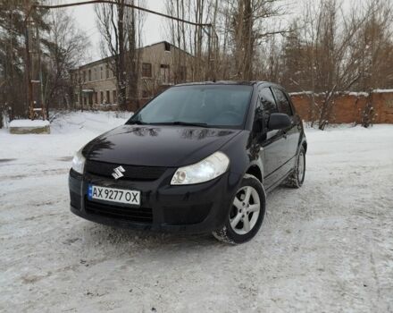 Черный Сузуки СХ4, объемом двигателя 1.6 л и пробегом 213 тыс. км за 6650 $, фото 1 на Automoto.ua