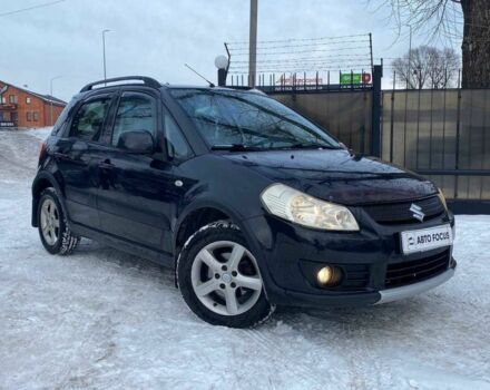 Черный Сузуки СХ4, объемом двигателя 1.6 л и пробегом 137 тыс. км за 6990 $, фото 1 на Automoto.ua
