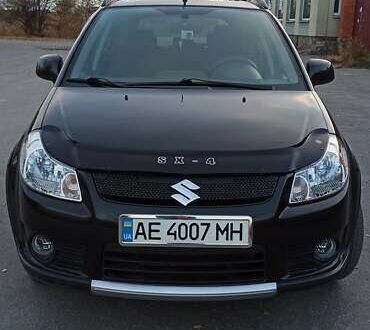 Черный Сузуки СХ4, объемом двигателя 1.6 л и пробегом 208 тыс. км за 7500 $, фото 1 на Automoto.ua