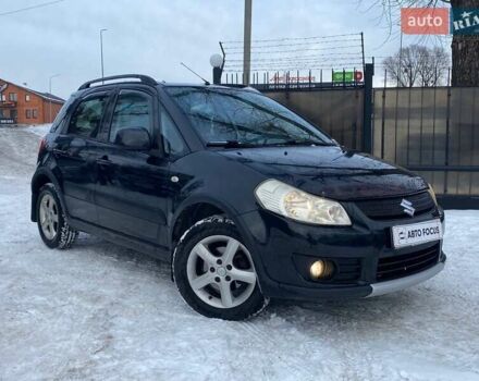 Черный Сузуки СХ4, объемом двигателя 1.59 л и пробегом 137 тыс. км за 6990 $, фото 1 на Automoto.ua