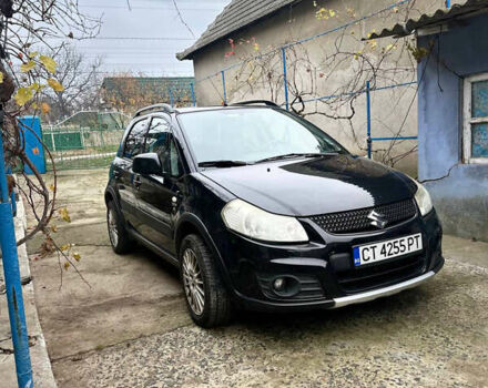 Черный Сузуки СХ4, объемом двигателя 1.6 л и пробегом 196 тыс. км за 3900 $, фото 1 на Automoto.ua