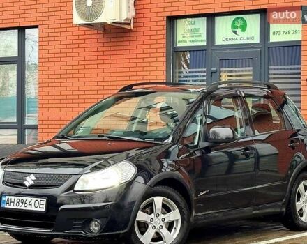 Чорний Сузукі СХ4, об'ємом двигуна 2 л та пробігом 115 тис. км за 7999 $, фото 1 на Automoto.ua