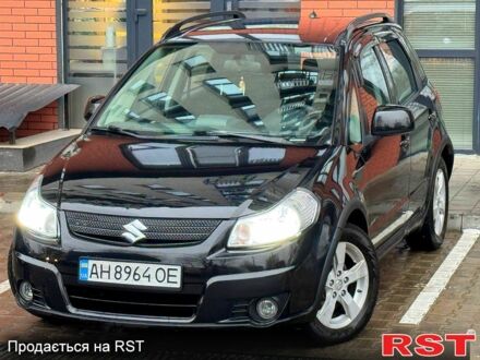 Черный Сузуки СХ4, объемом двигателя 2 л и пробегом 115 тыс. км за 7999 $, фото 1 на Automoto.ua