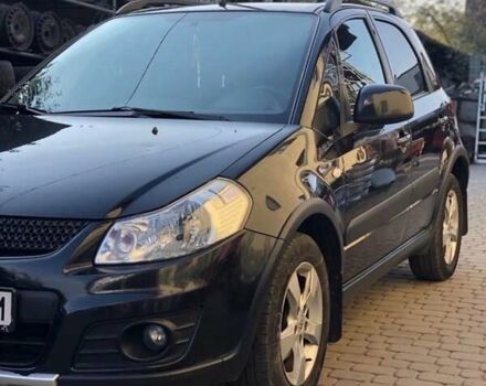 Черный Сузуки СХ4, объемом двигателя 1.6 л и пробегом 140 тыс. км за 9600 $, фото 1 на Automoto.ua