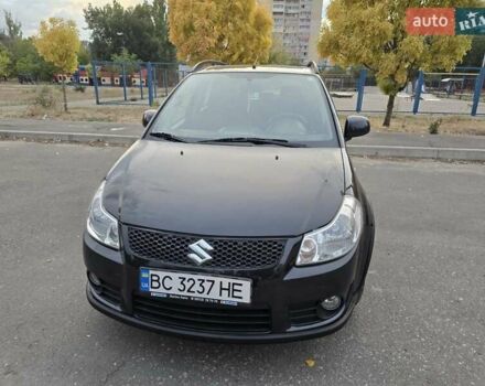 Черный Сузуки СХ4, объемом двигателя 1.6 л и пробегом 144 тыс. км за 9500 $, фото 1 на Automoto.ua