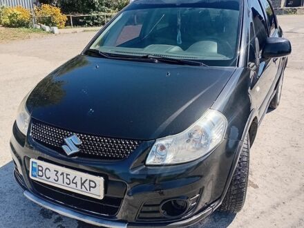 Черный Сузуки СХ4, объемом двигателя 1.6 л и пробегом 179 тыс. км за 7900 $, фото 1 на Automoto.ua