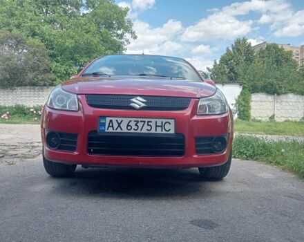 Красный Сузуки СХ4, объемом двигателя 1.6 л и пробегом 222 тыс. км за 6500 $, фото 3 на Automoto.ua