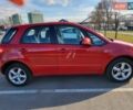 Красный Сузуки СХ4, объемом двигателя 1.59 л и пробегом 228 тыс. км за 5999 $, фото 1 на Automoto.ua