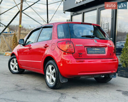 Красный Сузуки СХ4, объемом двигателя 1.6 л и пробегом 180 тыс. км за 7900 $, фото 3 на Automoto.ua